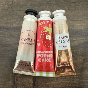 Bath & Body Works Hand Creams Lot Of 3